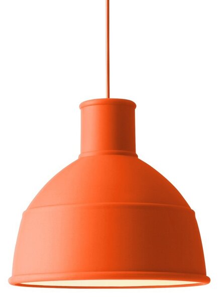 Lampa Wisząca Muuto, pomarańczowy, salon, tworzywo sztuczne, design