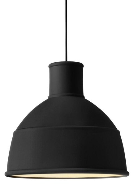 Lampa Wisząca Muuto, czarny, jadalnia, tworzywo sztuczne, design