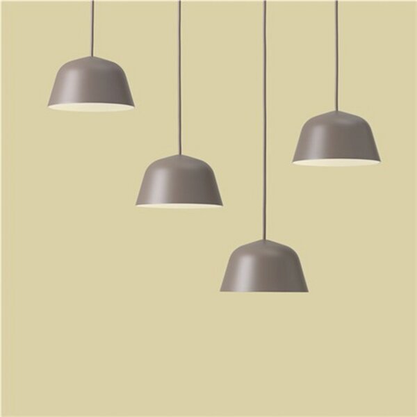 Lampa Wisząca Muuto, biały, jadalnia, aluminium