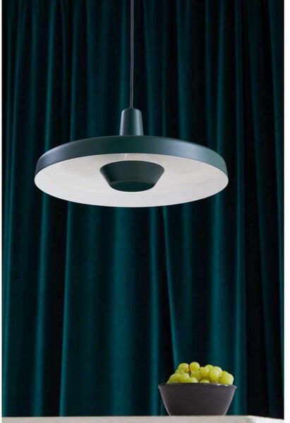Lampa Wisząca GRUPA, zielony, jadalnia, aluminium, vintage