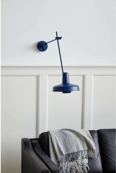 Lampa Ścienna GRUPA, niebieski, salon, aluminium, design