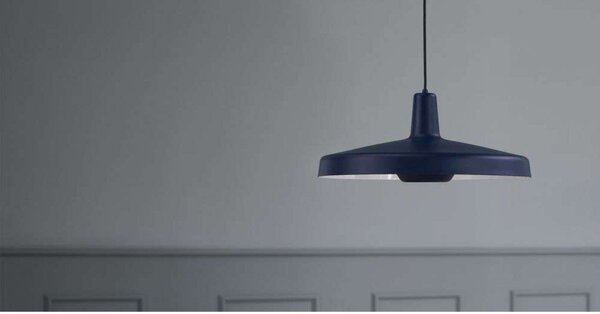 Lampa Wisząca GRUPA, niebieski, jadalnia, aluminium, vintage