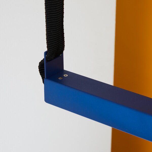 Lampa Wisząca LOOM DESIGN, Belto, ściemnialny, niebieski, jadalnia, aluminium, nowoczesny