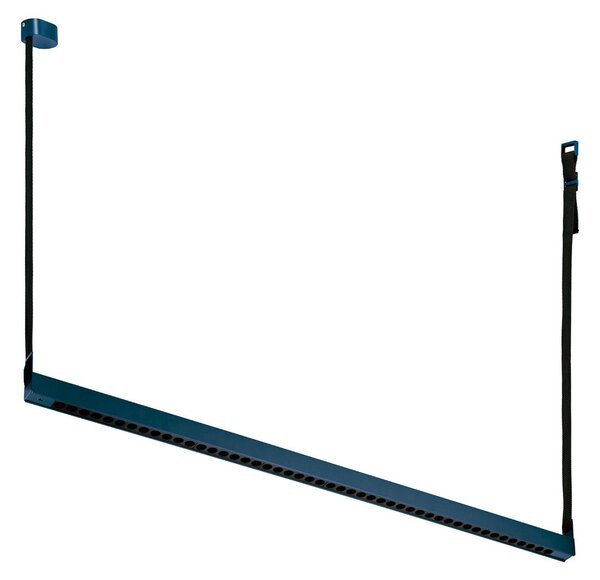 Lampa Wisząca LOOM DESIGN, Belto, ściemnialny, niebieski, jadalnia, aluminium, nowoczesny