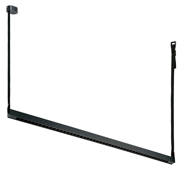 Lampa Wisząca LOOM DESIGN, Belto, ściemnialny, czarny, jadalnia, aluminium, nowoczesny