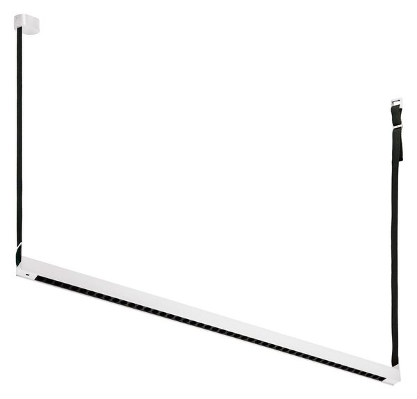 Lampa Wisząca LOOM DESIGN, Belto, ściemnialny, biały, jadalnia, aluminium, nowoczesny