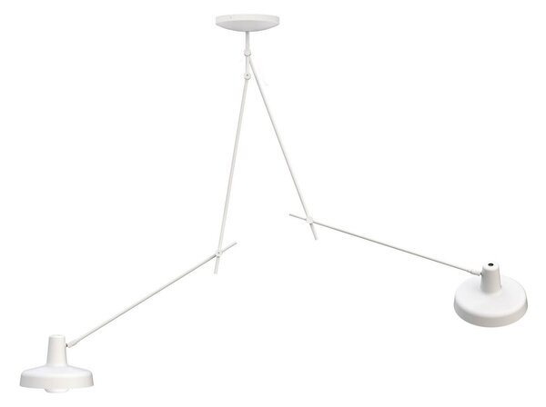 Lampa Sufitowa GRUPA, Arigato, ściemnialny, biały, gabinet | pracownia, metal