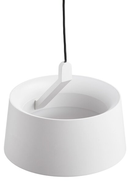 Lampa Wisząca LOOM DESIGN, Cookie, ściemnialny, biały, salon, aluminium, nowoczesny