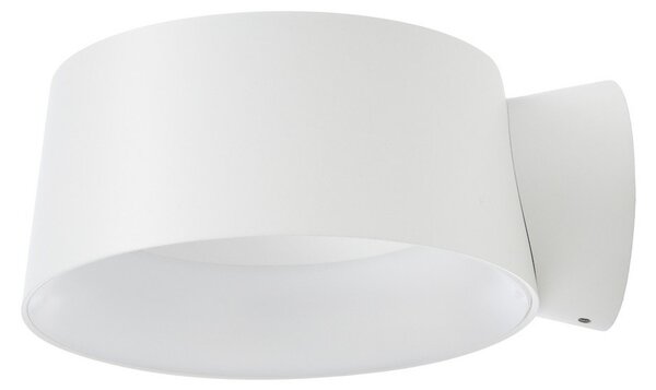 Lampa Ścienna LOOM DESIGN, Cookie, ściemnialny, biały, salon, aluminium, nowoczesny