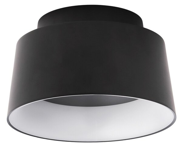 Lampa Sufitowa LOOM DESIGN, Cookie, ściemnialny, czarny, salon, aluminium, nowoczesny