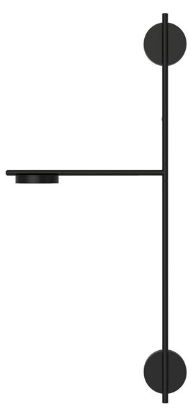 Lampa Ścienna GRUPA, Igram, ściemnialny, czarny, salon, metal, nowoczesny