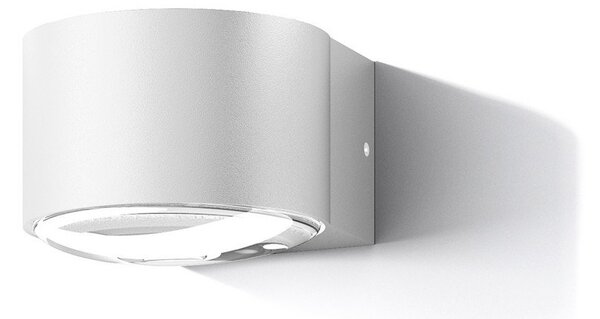 Zewnętrzna Lampa LOOM DESIGN, Frey, biały, taras, aluminium, nowoczesny