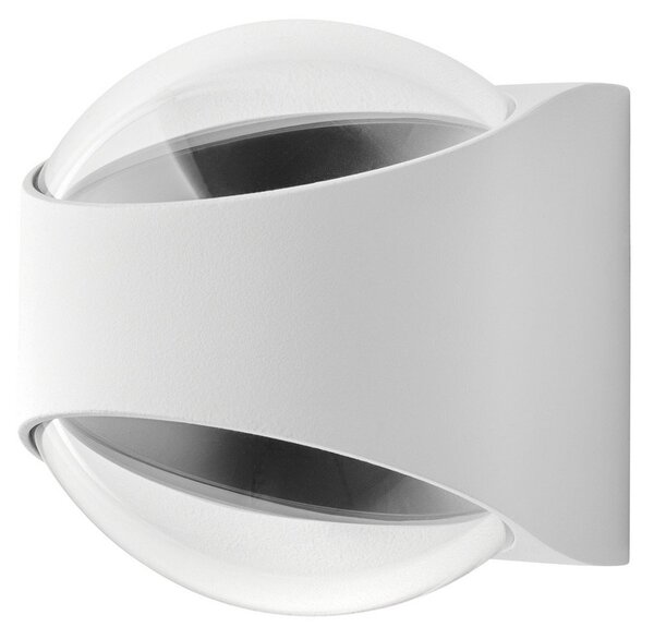 Zewnętrzna Lampa LOOM DESIGN, Saga, biały, taras, aluminium, nowoczesny