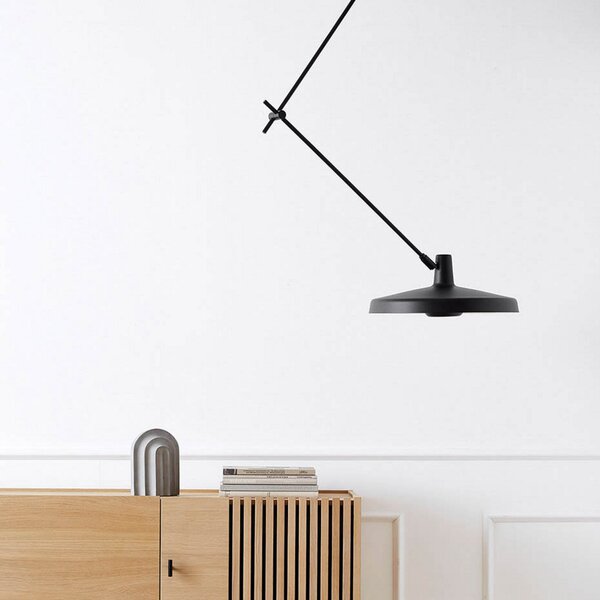 Lampa Sufitowa GRUPA, Arigato, ściemnialny, czarny, gabinet | pracownia, metal