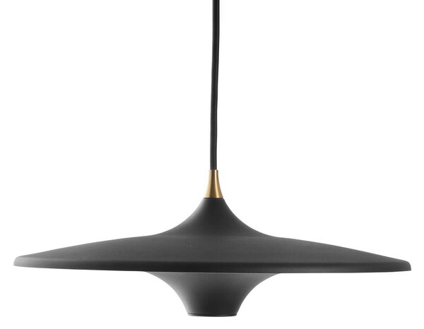 Lampa Wisząca LOOM DESIGN, Moja, ściemnialny, czarny, salon, aluminium, nowoczesny