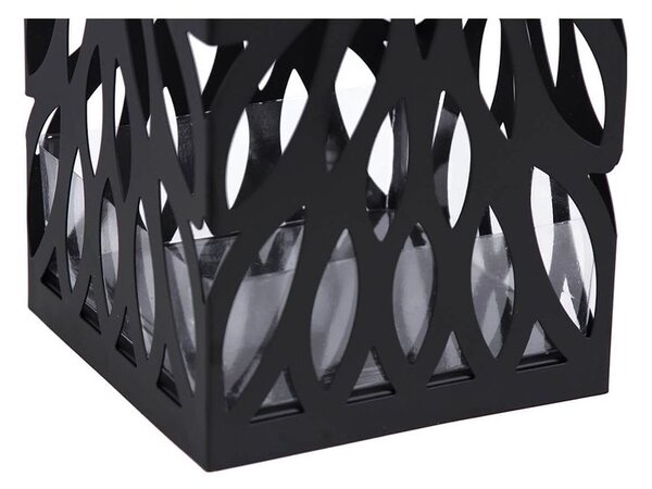 Stojak na parasole FLORE, 15,5x15,5x49cm, czarna SongmicsHome