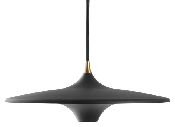 Lampa Wisząca LOOM DESIGN, Moja, ściemnialny, czarny, salon, aluminium, nowoczesny
