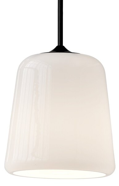 Lampa Wisząca New Works, Material New Edition, ściemnialny, biały, salon, szkło, design