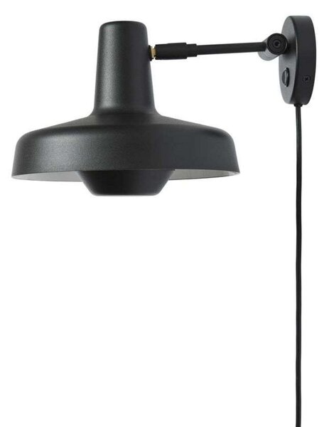 Lampa Ścienna GRUPA, czarny, salon, aluminium, vintage