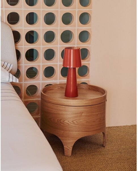 Szafka nocna w dekorze jesionu Octavia – Kave Home