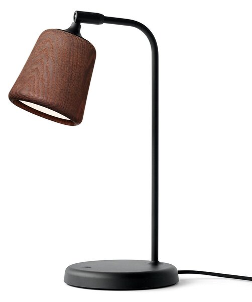 Lampa Stołowa New Works, Material The Originals, ściemnialny, czarny, salon, metal, design