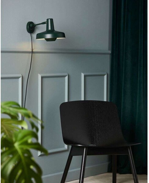 Lampa Ścienna GRUPA, zielony, salon, aluminium, vintage