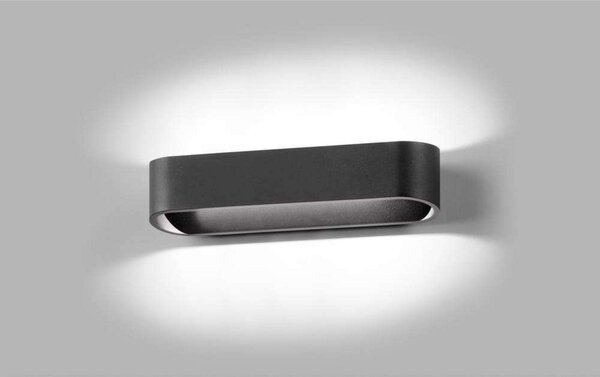 Aura W2 Lampa Ścienna 2700/3000K Black - LIGHT-POINT
