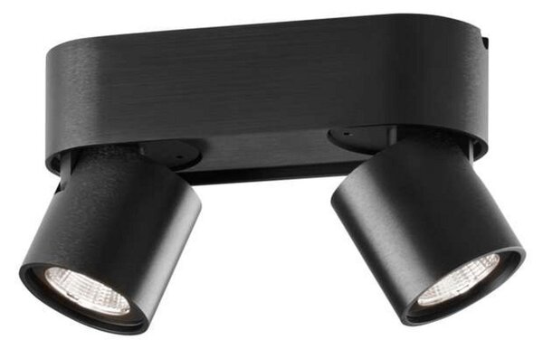 Lampa Sufitowa LIGHT-POINT, ściemnialny, czarny, salon, aluminium