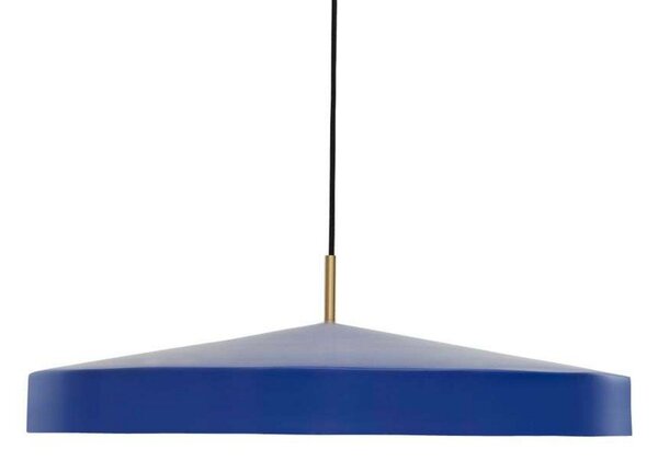 Lampa Wisząca OYOY Living Design, Hat Large, niebieski, jadalnia, metal, skandynawski