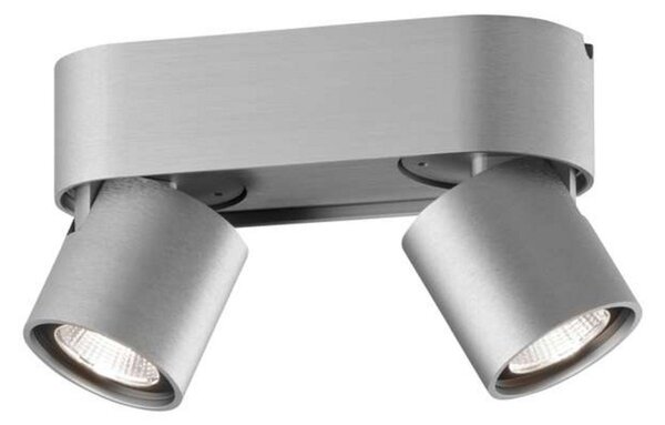 Lampa Sufitowa LIGHT-POINT, ściemnialny, metaliczny, salon, aluminium