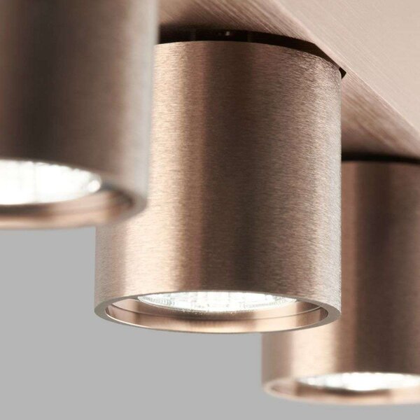 Lampa Sufitowa LIGHT-POINT, ściemnialny, antyczny mosiądz, kuchnia, aluminium