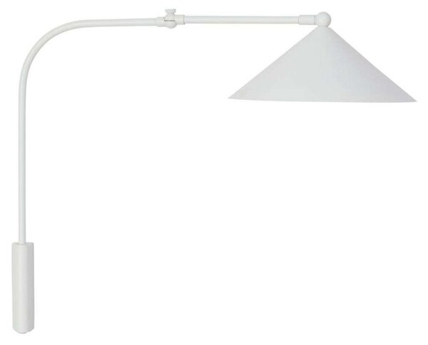 Lampa Ścienna OYOY Living Design, Kasa, biały, salon, metal, skandynawski