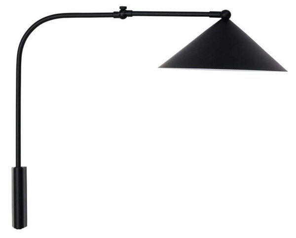 Lampa Ścienna OYOY Living Design, Kasa, czarny, salon, metal, skandynawski