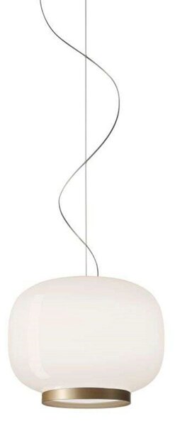 Lampa Wisząca Foscarini, złoty | mosiężny, jadalnia, szkło