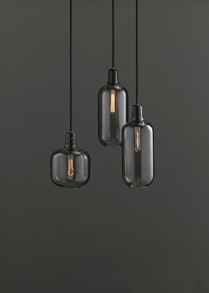 Lampa Wisząca Normann Copenhagen, złoty | mosiężny, salon, szkło