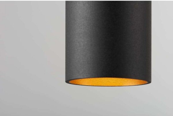 Lampa Wisząca LIGHT-POINT, ściemnialny, złoty | mosiężny, salon, metal