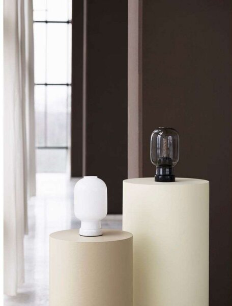 Lampa Stołowa Normann Copenhagen, szary, salon, szkło