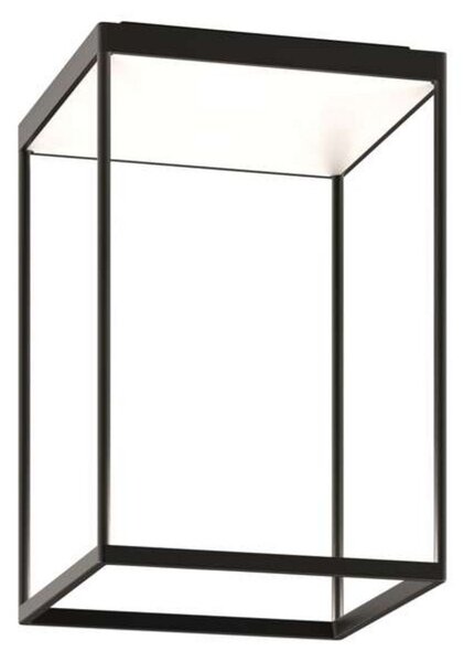 Lampa Sufitowa Serien Lighting, ściemnialny, czarny, salon, aluminium