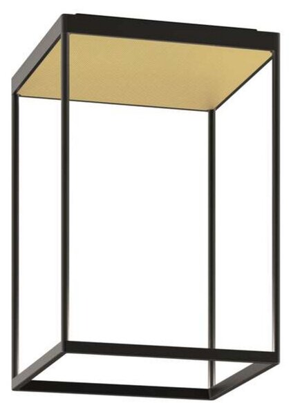 Lampa Sufitowa Serien Lighting, ściemnialny, czarny, salon, aluminium