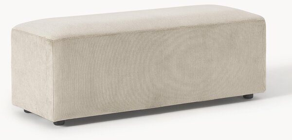 Puf XL ze sztruksu Melva, S 116 x G 42 cm