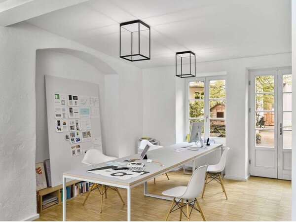 Lampa Sufitowa Serien Lighting, ściemnialny, biały, salon, aluminium