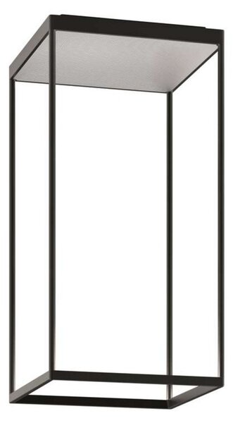 Lampa Sufitowa Serien Lighting, ściemnialny, czarny, salon, aluminium