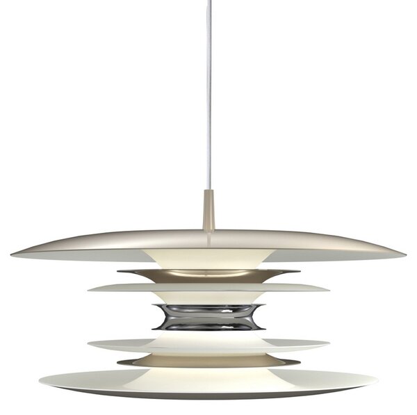 Lampa Wisząca Belid, ściemnialny, szary, salon, metal, design