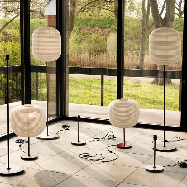 Lampa Podłogowa HAY, Common, szary, salon, metal, design