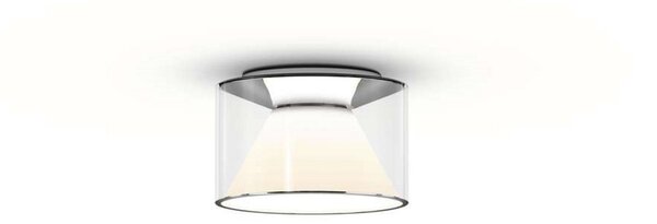 Lampa Sufitowa Serien Lighting, ściemnialny, transparentny, salon, szkło
