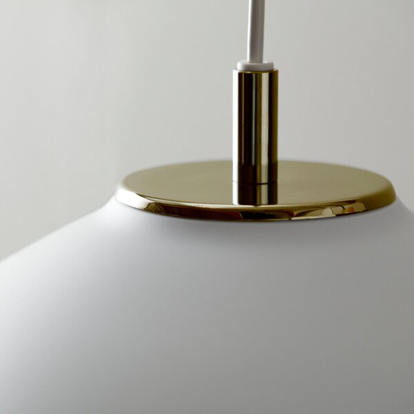 Lampa Wisząca Belid, ściemnialny, biały, salon, metal, design