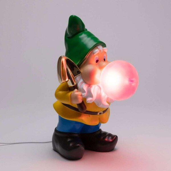 Lampa Stołowa SELETTI, ściemnialny, wielokolorowy, salon, tworzywo sztuczne