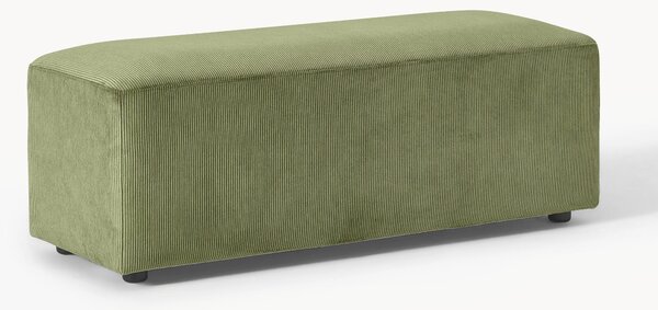 Puf XL ze sztruksu Melva, S 116 x G 42 cm