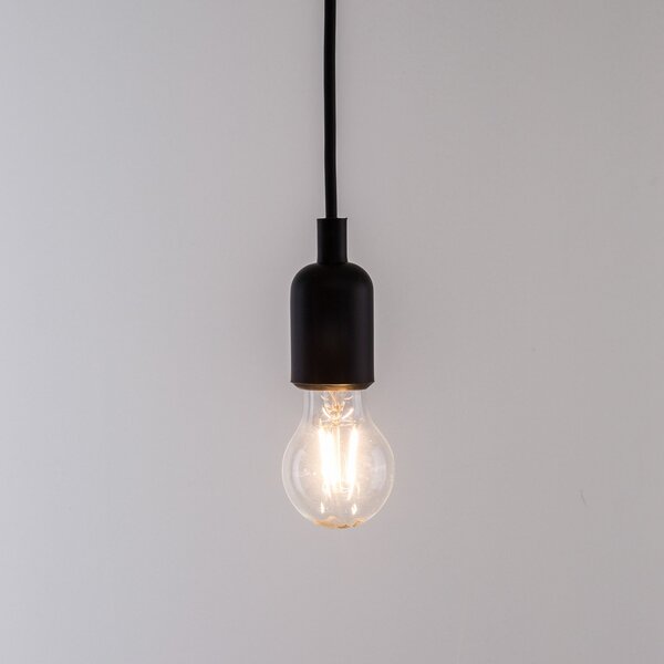 Lampa Wisząca SELETTI, LED Maman, ściemnialny, czarny, salon, tworzywo sztuczne, nowoczesny