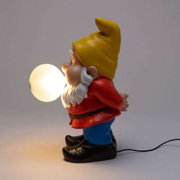 Lampa Stołowa SELETTI, ściemnialny, wielokolorowy, salon, tworzywo sztuczne